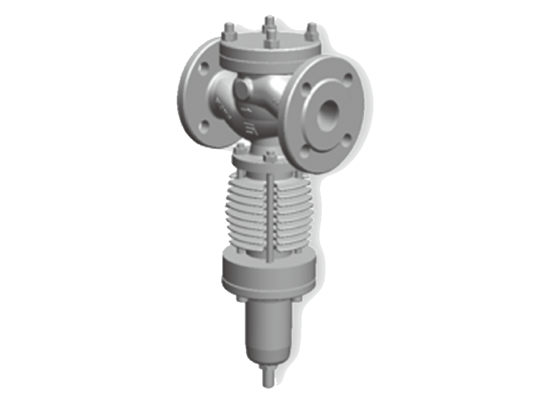 Pressure Reducing Valves Direct Acting for steam　REC20