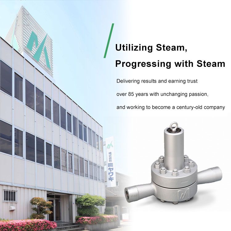 Utilizing Steam, Progressing with Steam Delivering results and earning trust over 85 years with unchanging passion, and working to become a century-old company