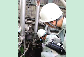 スチームトラップ診断で蒸気ロスを削減