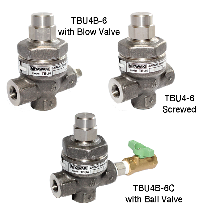 Steam Traps TB Series | Temperature Control Steam Trap　TBU4 / TBU4B/ TBU4B-C